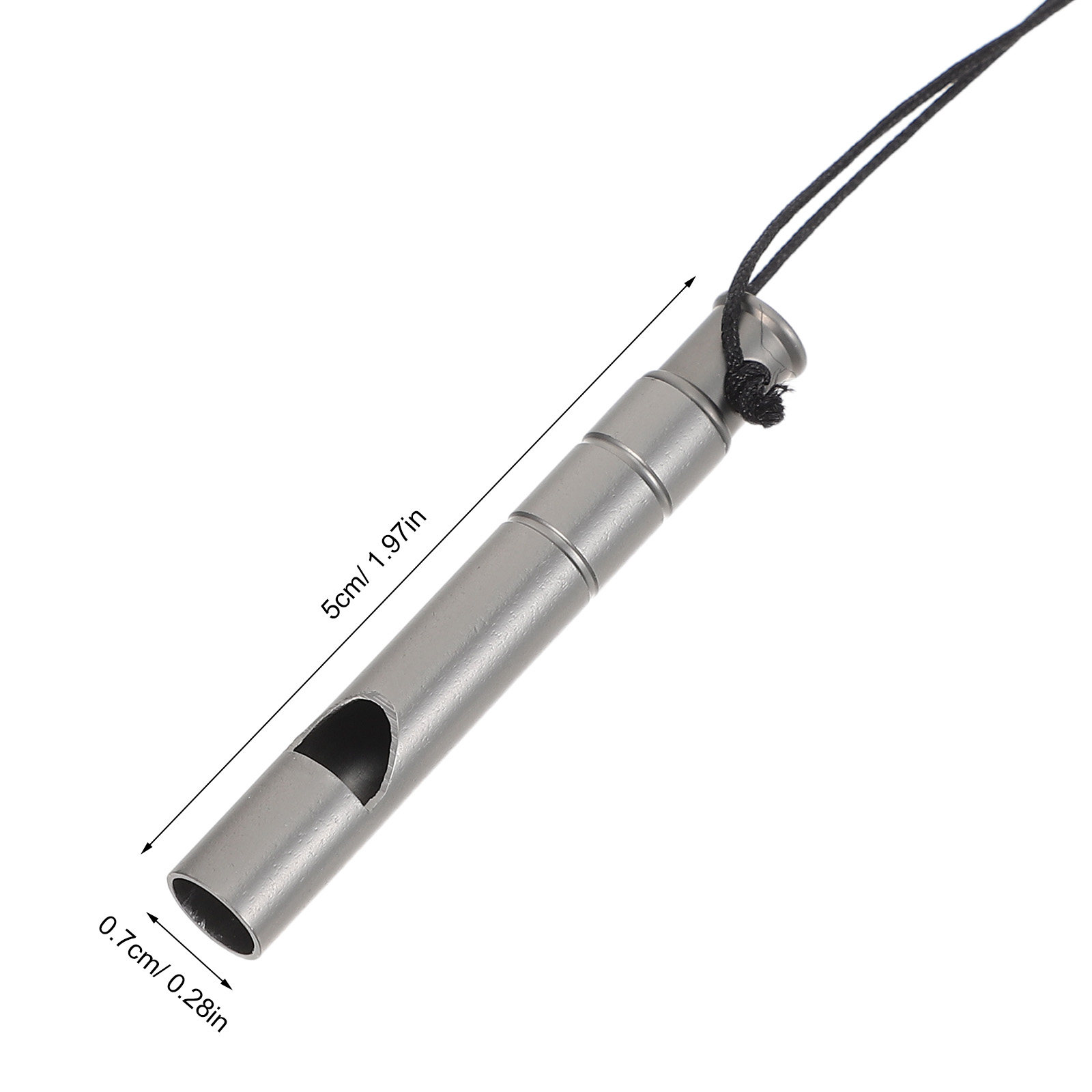 นกหวีดฉุกเฉินไทเทเนียม 2 ชิ้น  - Emergency Whistle Loud บทวิจารณ์และราคา