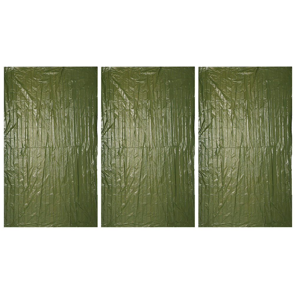 ผ้าห่มฉุกเฉินกลางแจ้ง 3 ชิ้น ก - Survival Blanket Reflective บทวิจารณ์และราคา