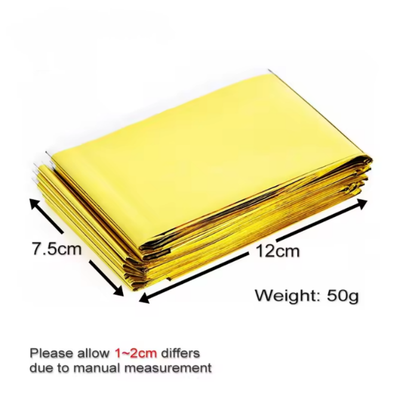 ผ้าห่มฉุกเฉินสะท้อนความร้อนอเน - Survival Blanket Reflective บทวิจารณ์และราคา